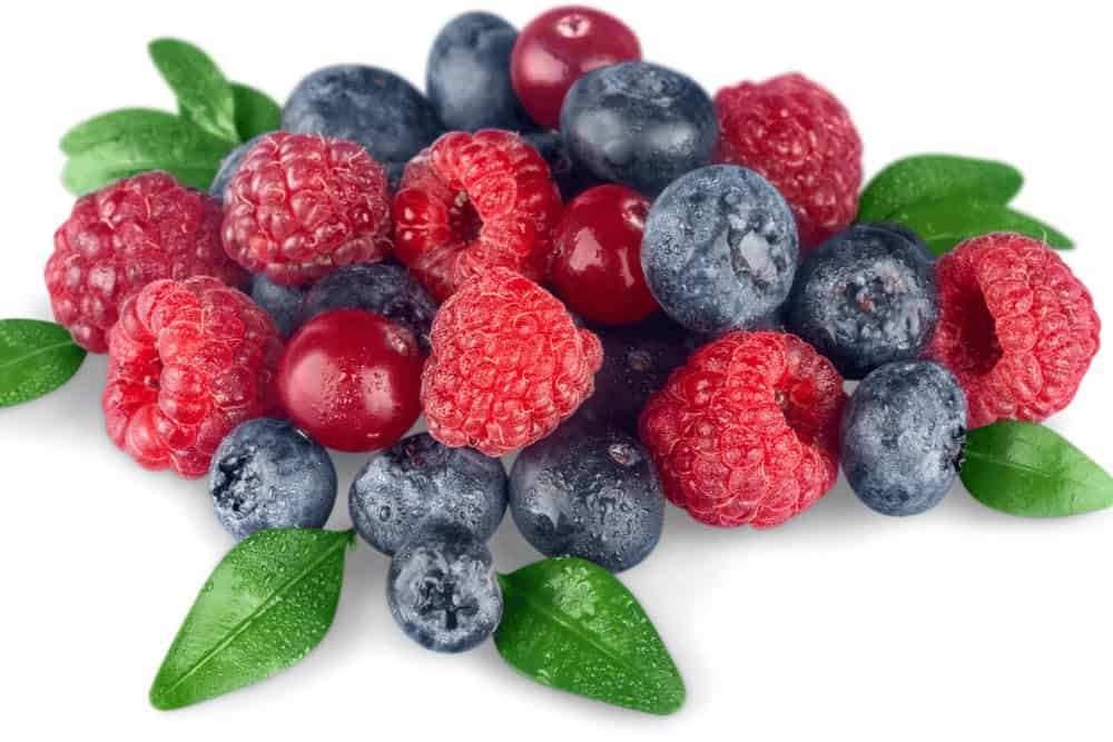 Beeren auf einem Haufen