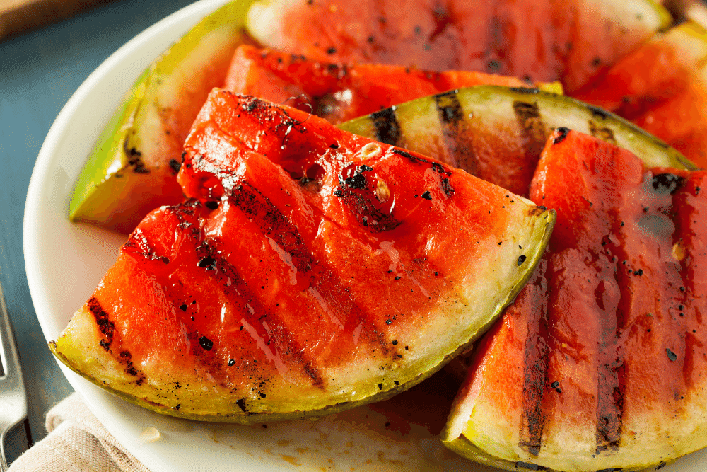 Gegrillte Wassermelone