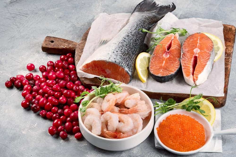 Lebensmittel mit Astaxanthin