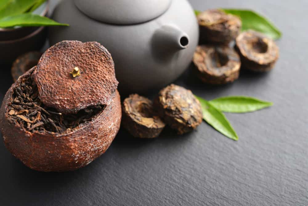 Pu-Erh Tee-Kanne