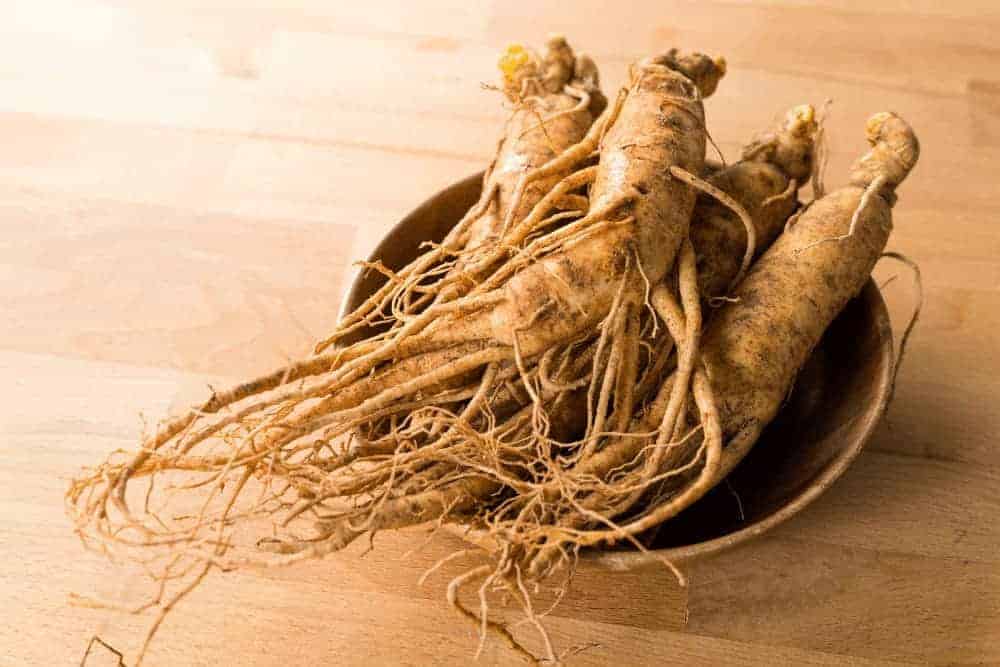 Adaptogene Ginseng Wurzel