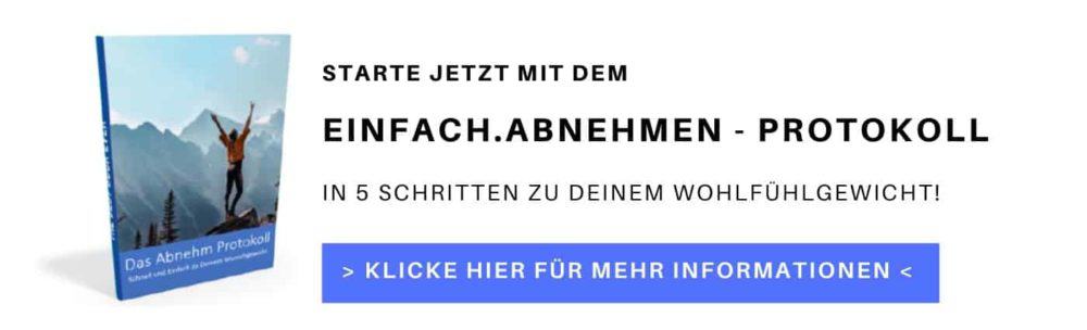 Banner f&uuml;r das Abnehm-Protokoll
