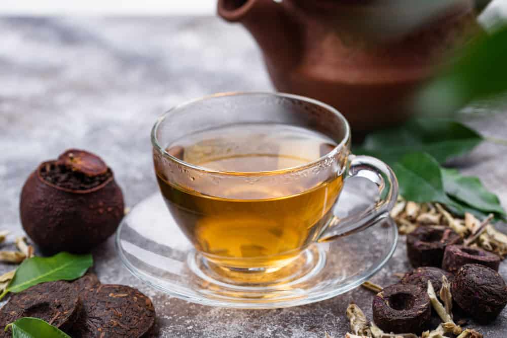 Pu-Erh Tee Tasse