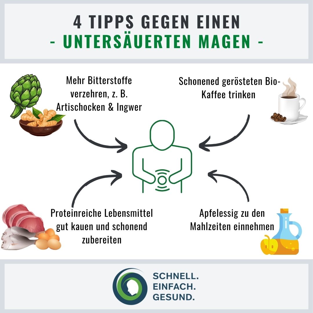 Infographik zu Magen