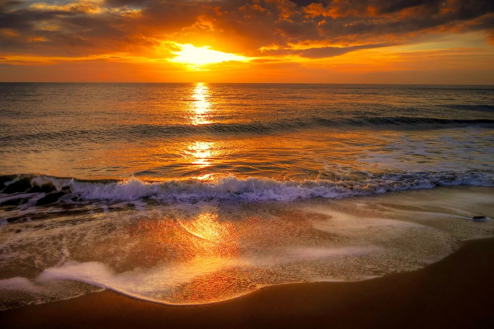 Sonnenuntergang am Meer