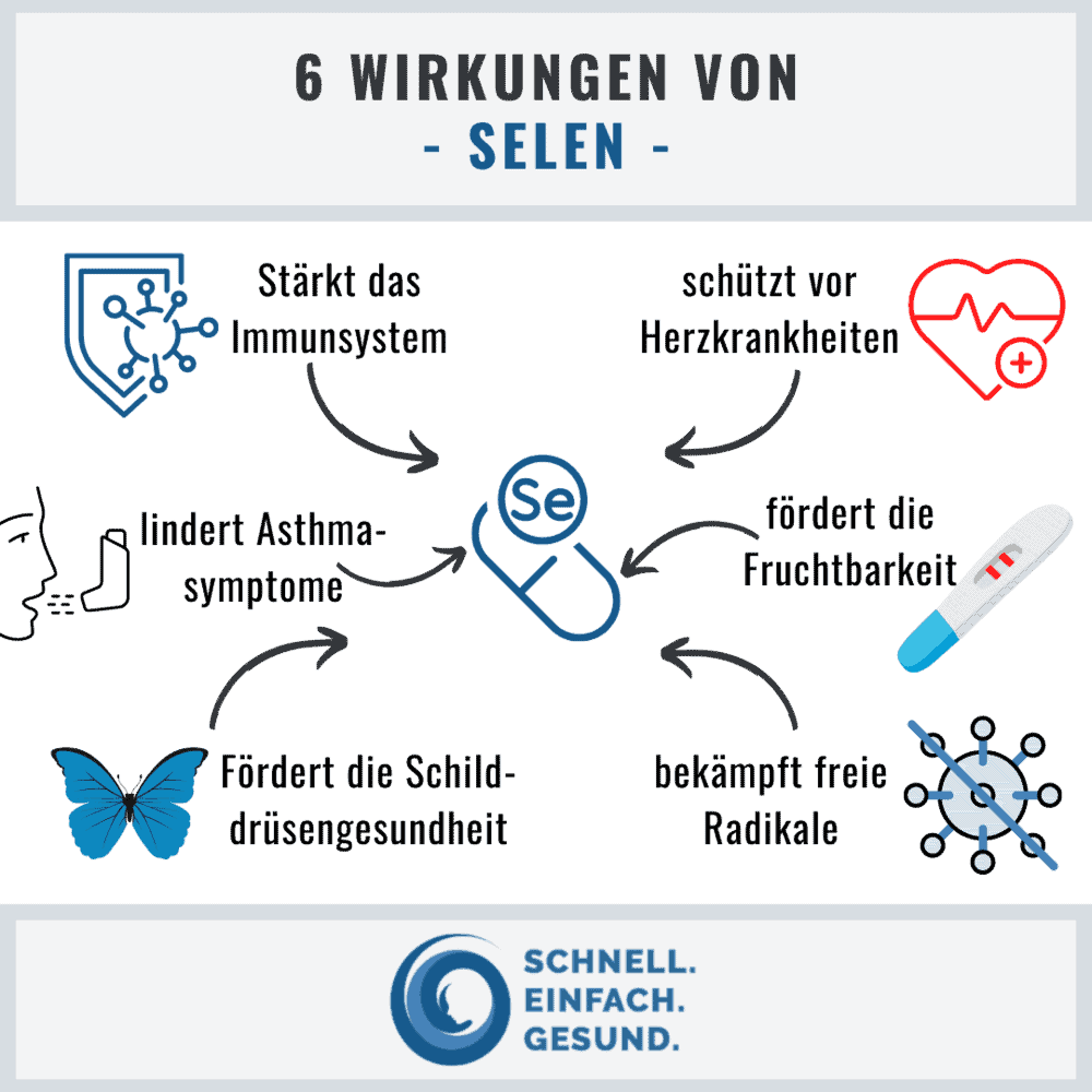 Infographik zu Selen