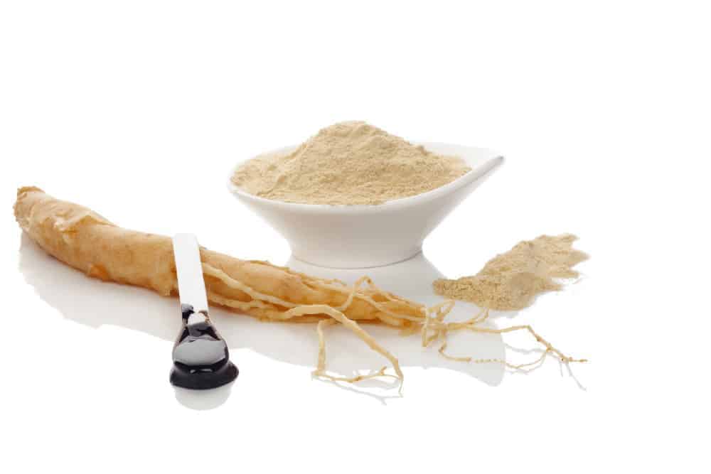 Ginseng Tinktur und Pulver