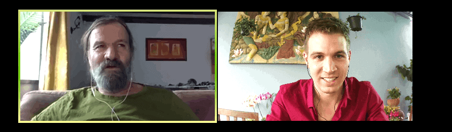 Martin Auerswald im Interview mit Wim Hof