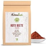 Rote Beete Pulver 250g | erdig, herzhaft und süß | roh und gekocht verwendbar | ideal zum Färben von Lebensmitteln | vom Achterhof